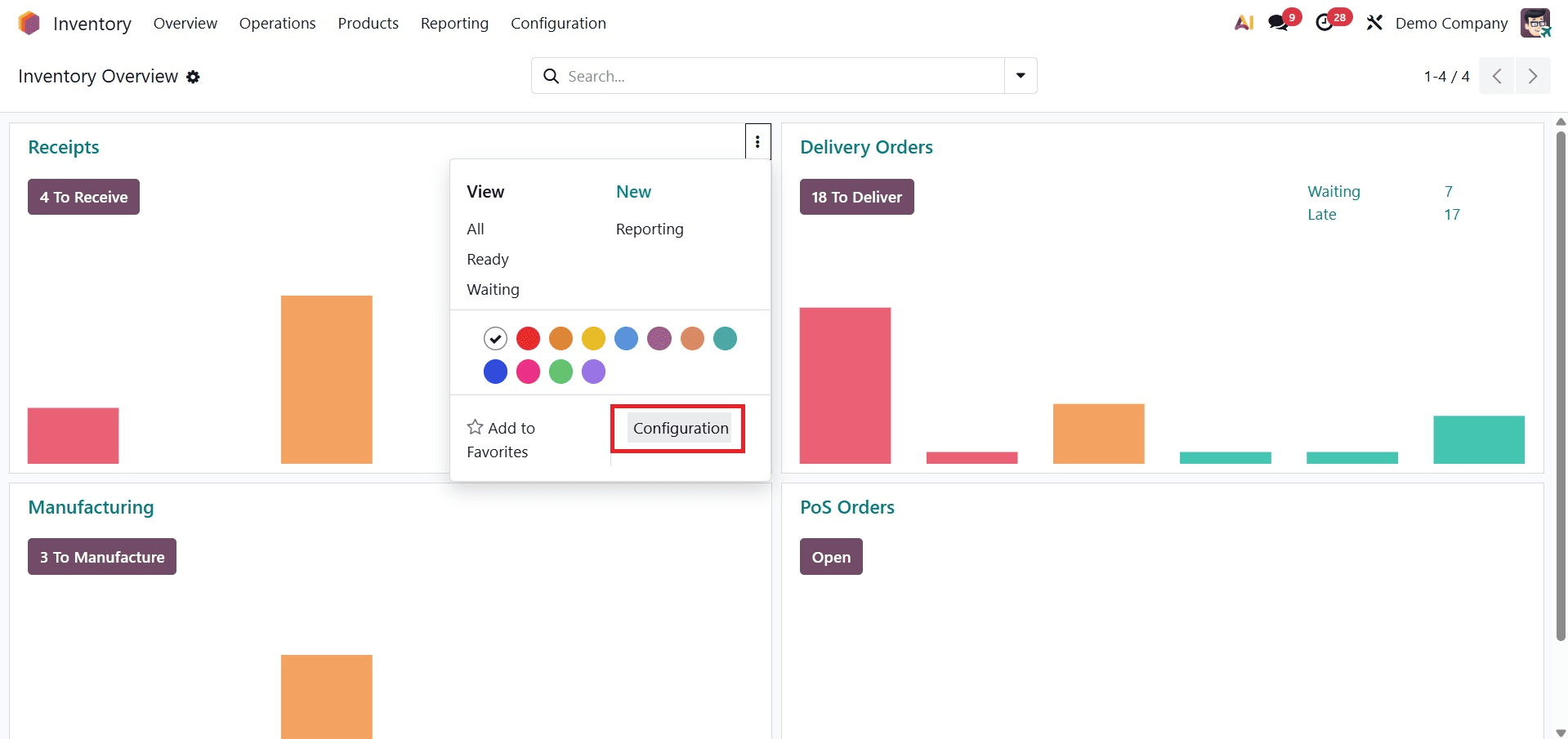 Module Inventaire d'Odoo 19